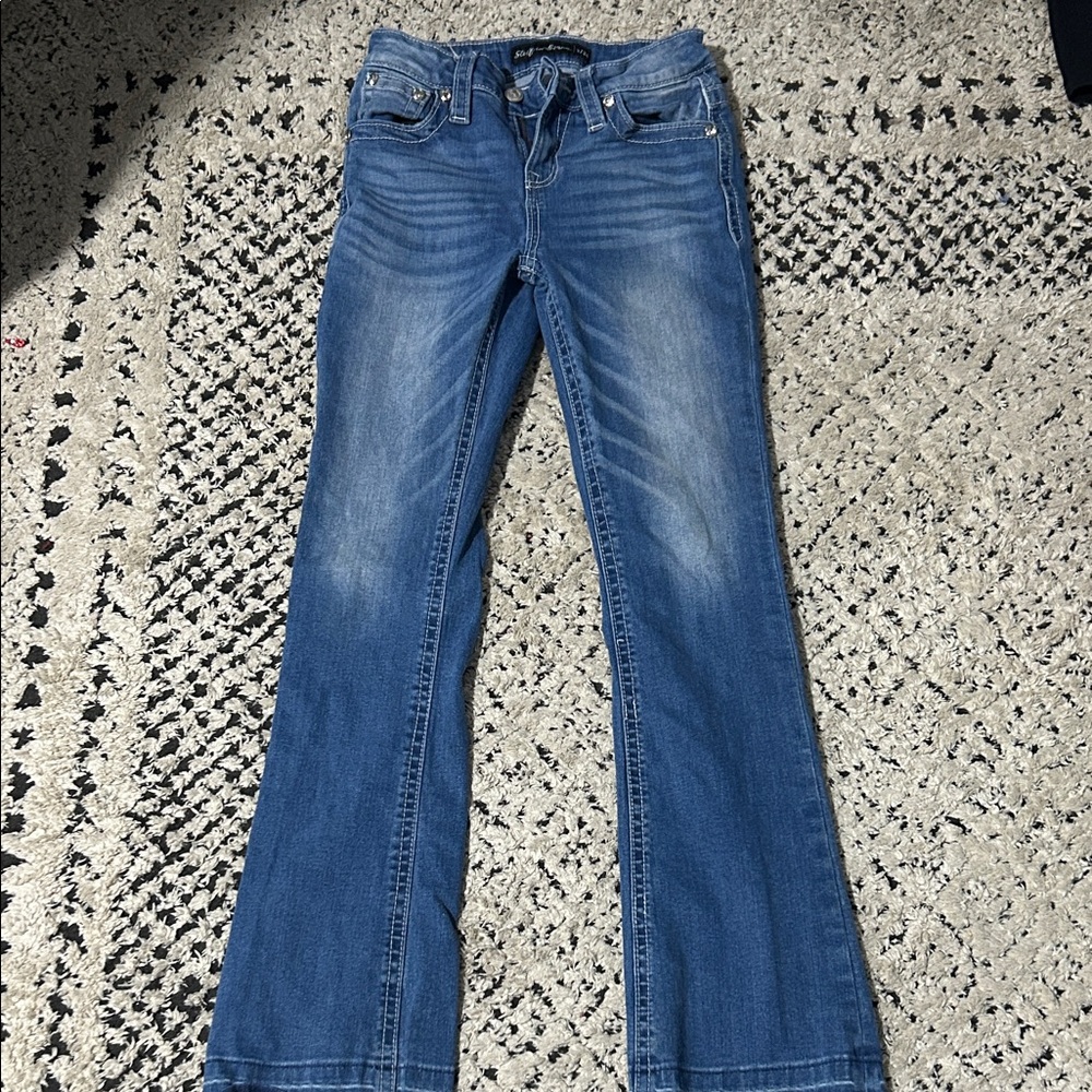 Classic Blue Flare Jeans for Women